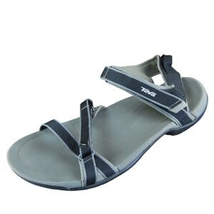 Teva Women's 1006263 Ankle Strap Black Synthetic Size 10M‎ Gently Used 2025